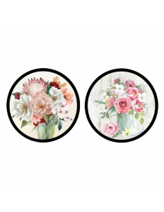 Cadre DKD Home Decor Vase (80 x 3 x 80 cm) (2 Unités)