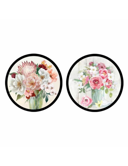 Cadre DKD Home Decor Vase (80 x 3 x 80 cm) (2 Unités)