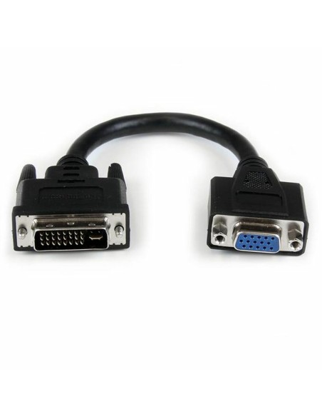 Câble DVI-I vers VGA Startech DVIVGAMF8IN          Noir 0,2 m