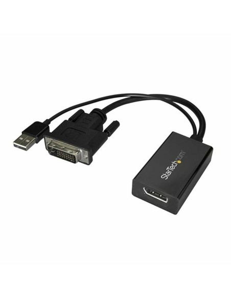 Adaptateur DisplayPort vers DVI Startech DVI2DP2              Noir