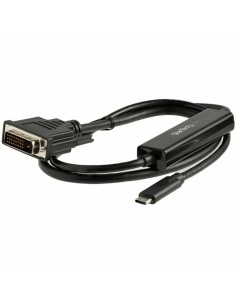 Câble USB C vers DVI-D Startech CDP2DVIMM1MB Noir 1 m