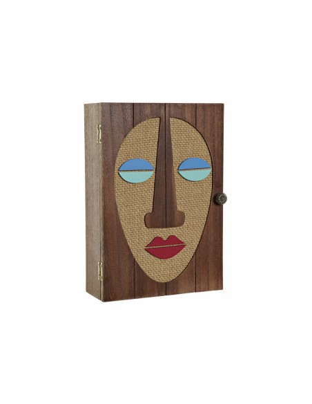 Boîte Décorative DKD Home Decor Moderne Bois MDF (18 x 7 x 26 cm)