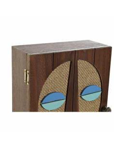 Boîte Décorative DKD Home Decor Moderne Bois MDF (18 x 7 x 26 cm) 2