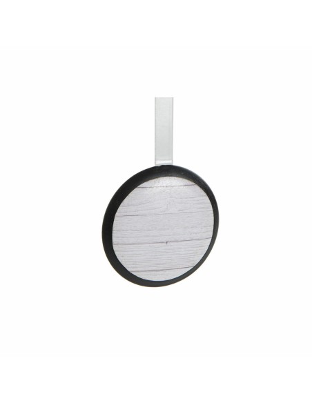 Horloge Murale DKD Home Decor 32 x 5 x 56 cm Naturel Blanc Plastique Maison Bois MDF (2 Unités)