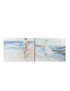 Cadre DKD Home Decor 120 x 3,5 x 90 cm méditerranéen (2 Unités)