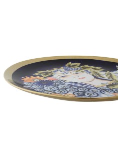 Centre de Table DKD Home Decor Porcelaine (42 x 42 x 4 cm)
