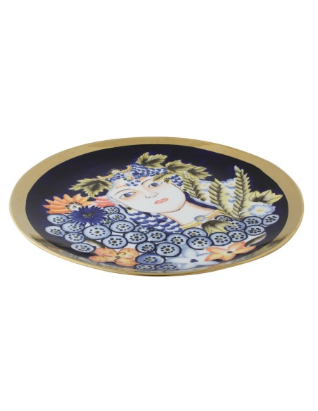 Centre de Table DKD Home Decor Porcelaine (42 x 42 x 4 cm)
