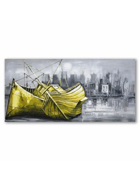 Cadre DKD Home Decor Ville 120 x 3 x 60 cm Loft (2 Unités)