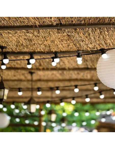 Guirlande lumineuse LED Lumisky Party Milky 5,7 m 10