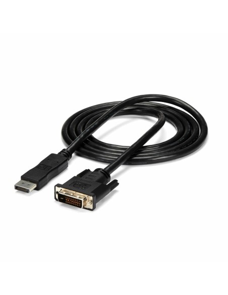 Adaptateur DisplayPort vers DVI Startech DP2DVIMM6            (1,8 m) Noir 1.8 m
