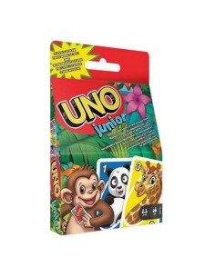 Jeux de cartes Mattel UNO Junior animaux 2