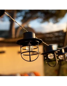 Guirlande lumineuse LED Lumisky Detroit Blanc Noir Floral 2