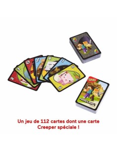 Jeu de société Mattel Uno Minecraft 2