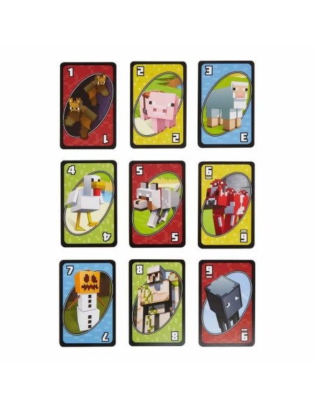 Jeu de société Mattel Uno Minecraft
