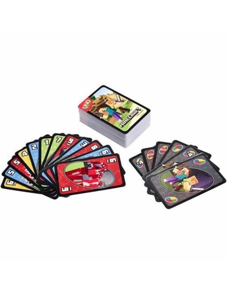 Jeu de société Mattel Uno Minecraft