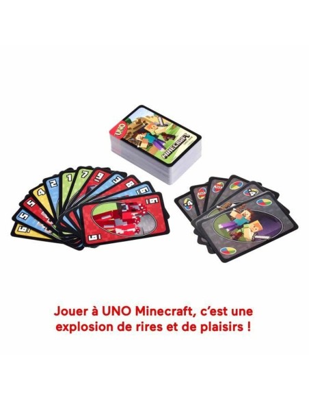 Jeu de société Mattel Uno Minecraft