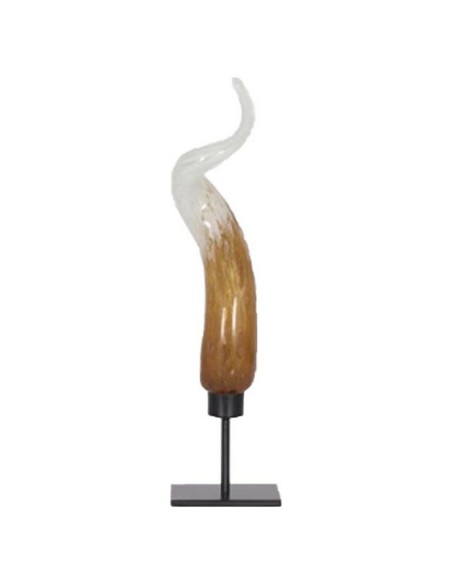 Figurine Décorative DKD Home Decor Verre Métal (12 x 7 x 47 cm)