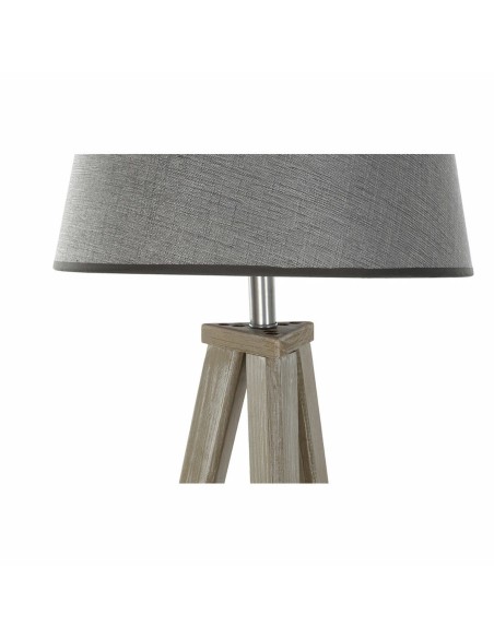 Lampadaire DKD Home Decor 40 x 40 x 154 cm Naturel Gris Marron 250 V 60 W Pin (2 Unités)