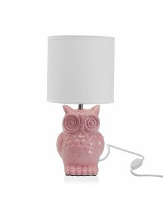 Lampe de bureau Versa Hibou Céramique (16 x 16 x 32,5 cm) (16 x 32,5 x 16 cm)