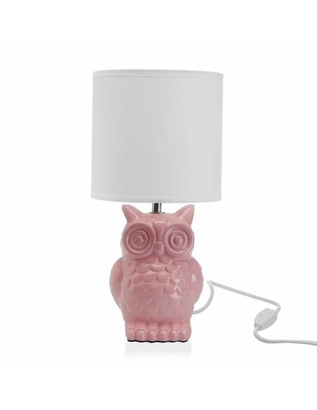 Lampe de bureau Versa Hibou Céramique (16 x 16 x 32,5 cm) (16 x 32,5 x 16 cm)