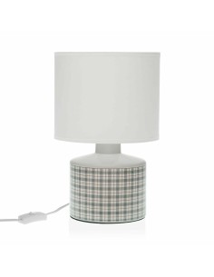 Lampe de bureau Versa Camy Carreaux Céramique (22,5 x 35 x 22,5 cm)