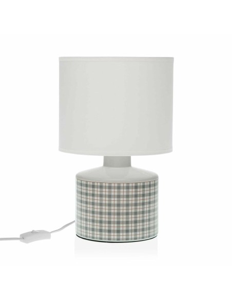 Lampe de bureau Versa Camy Carreaux Céramique (22,5 x 35 x 22,5 cm)