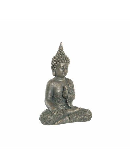 Figurine Décorative DKD Home Decor Fibre de Verre Buda (28 x 19 x 41 cm)