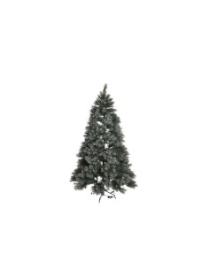 Sapin de Noël DKD Home Decor Vert PVC Plastique Enneigé 100 x 100 x 150 cm