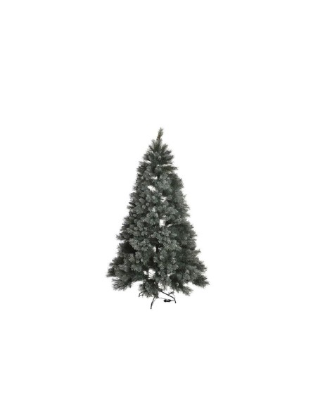 Sapin de Noël DKD Home Decor Vert PVC Plastique Enneigé 100 x 100 x 150 cm