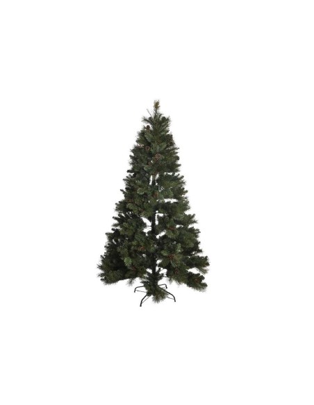 Sapin de Noël DKD Home Decor Vert PVC Plastique 135 x 135 x 225 cm