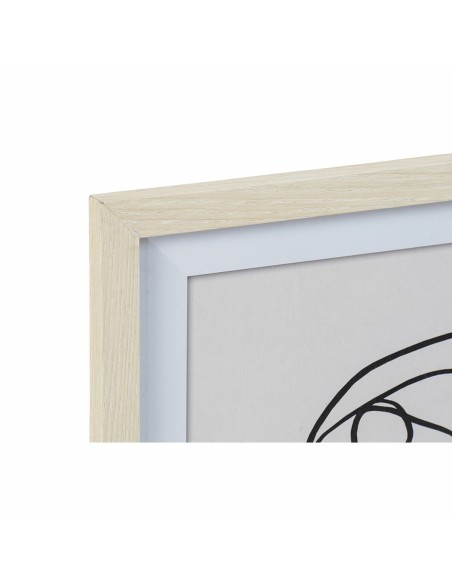Cadre DKD Home Decor Abstrait Moderne (55 x 2 x 70 cm) (2 Unités)