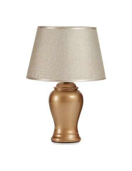 Lampe de bureau Céramique Doré (28 x 39 x 28 cm)
