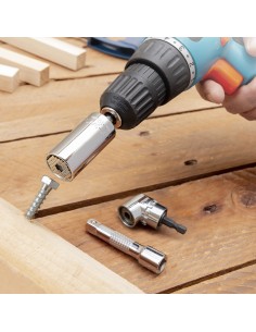 Clé à Douille Universelle avec Accessoires Uniscrew InnovaGoods