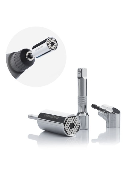 Clé à Douille Universelle avec Accessoires Uniscrew InnovaGoods