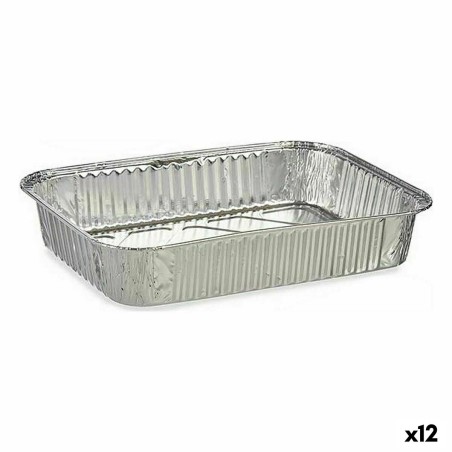 Lot de plateaux pour aliments Kinvara 17234 Jetable 12 Unités
