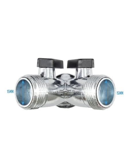 Raccord Double Ferrestock 3/4"
