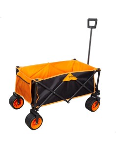 Chariot Multi-usages Aktive Orange Polyester PVC Acier 86 x 108 x 44 cm Pliable Plage