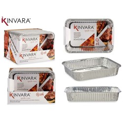 Lot de plateaux pour aliments Kinvara 17234 Jetable 12 Unités 2