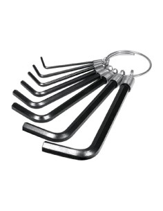 Jeu de Clés Allen Jetech Tool 1,5 - 10 mm 9 pcs