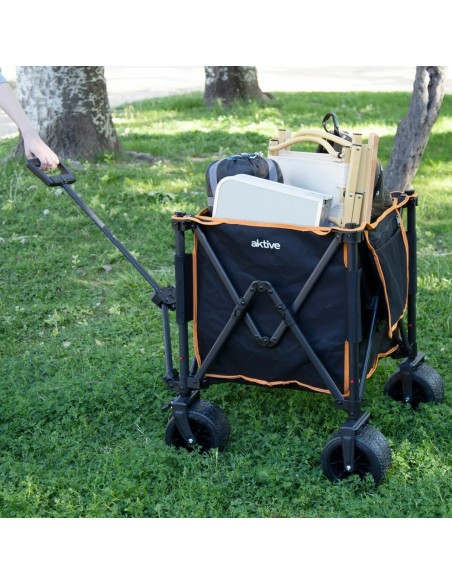 Chariot Multi-usages Aktive Polyester PVC Acier 52 x 105 x 52 cm