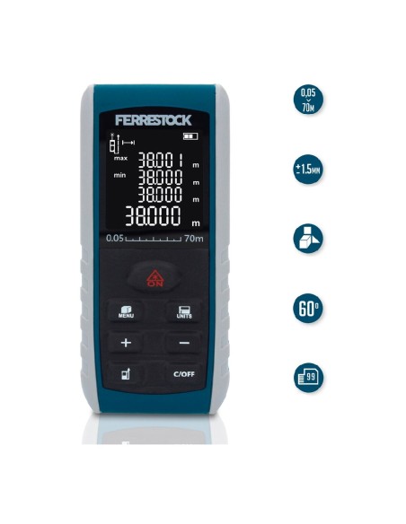 Compteur Ferrestock Laser 70 m