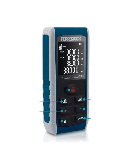 Compteur Ferrestock Laser 70 m