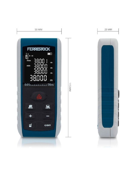 Compteur Ferrestock Laser 70 m