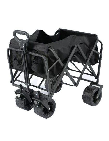 Chariot de Jardin Home ESPRIT Polyester Métal 83,5 x 58 x 56 cm