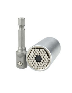 Clé à pipe Ferrestock 7 a 19 mm Acier 3/8"