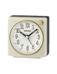 Pendule Réveil Seiko QHE197W Doré