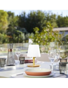 Lampe solaire Lumisky Blanc Gris 2