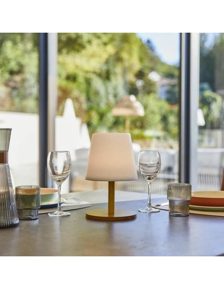 Lampe solaire Lumisky Blanc Gris