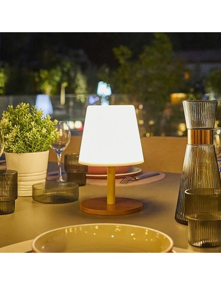 Lampe solaire Lumisky Blanc Gris