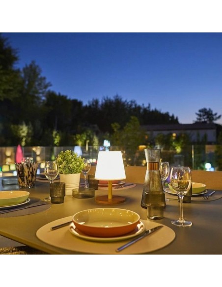 Lampe solaire Lumisky Blanc Gris